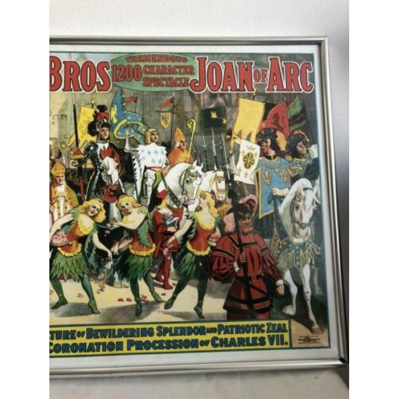 Ringling bros joan of arc print lijst