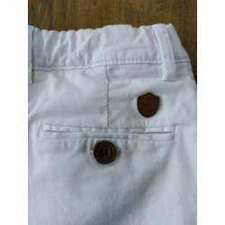 Witte broek van Zara maat 128