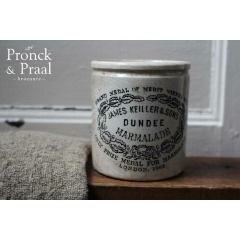 Oude Engelse pot Dundee marmalade Nr.2 *Pronck & Praal*