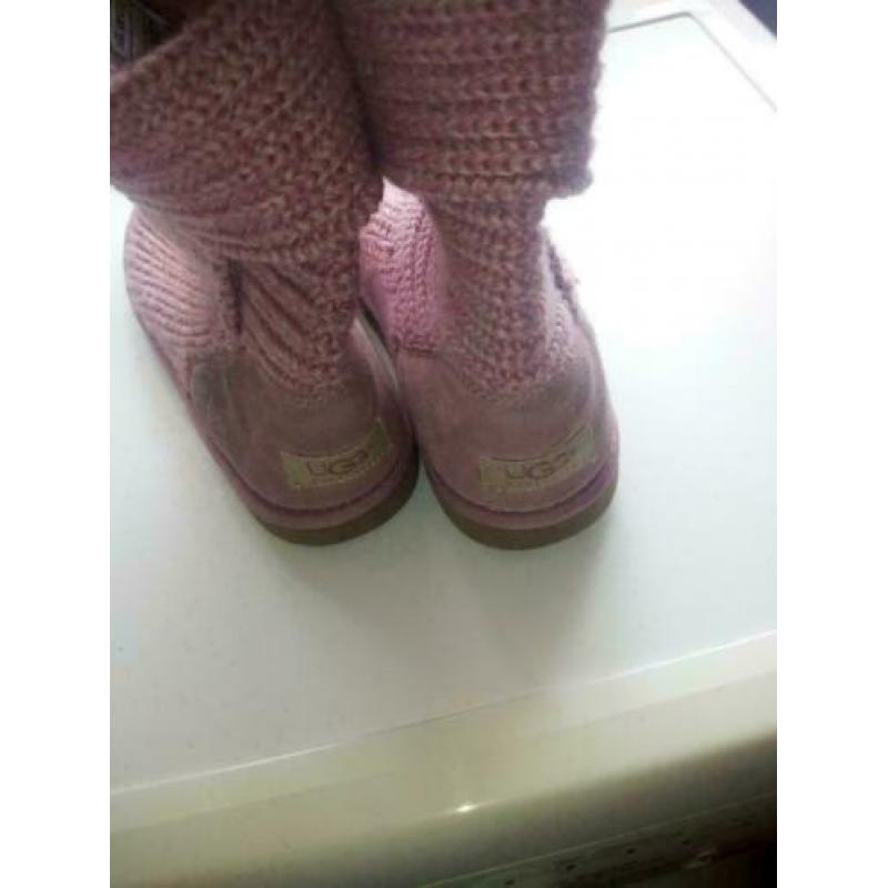 Uggs Gebreid Roze maat 33/34