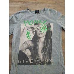 Leuk grijs shirt my brand maat 128 / 134