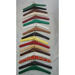 17 Vintage Retro Jaren 60 Kleerhangers Kledinghangers