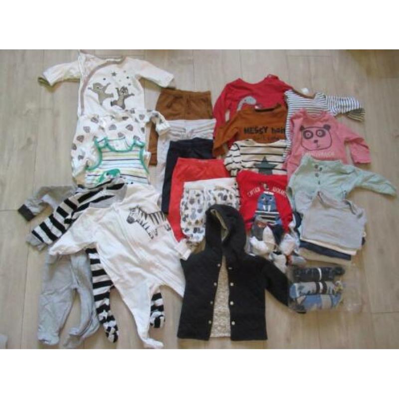 Maat 62 kleding pakket oa H&M, HEMA, C&A