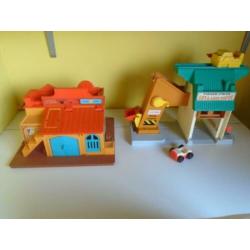 fisher price western town en lift and load depot