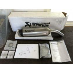 Akrapovic uitlaat demper Honda VFR800F 17-19 VFR800X 17-19