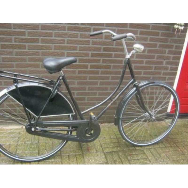 mooie stevige omafiets 28 inch limet classic