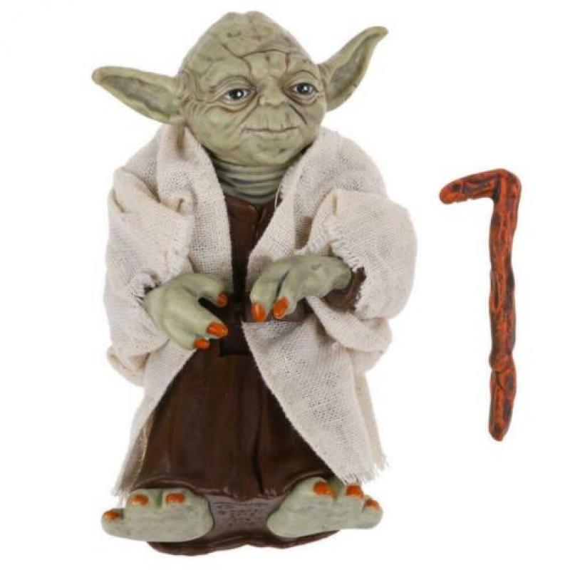 Yoda actiefiguur beeltje pop Star Wars nieuwstaat