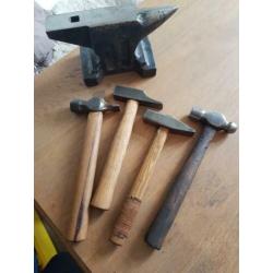 set vintage quality hammers / kwaliteits hamers Picard