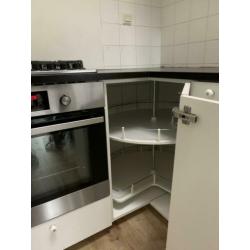 Ikea keuken (wit) + apparatuur