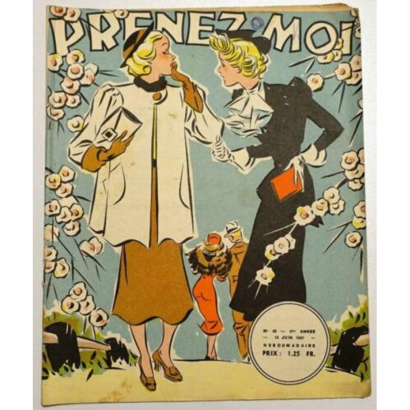 Prenez-Moi #52, 3me Annee 13 Juin 1937