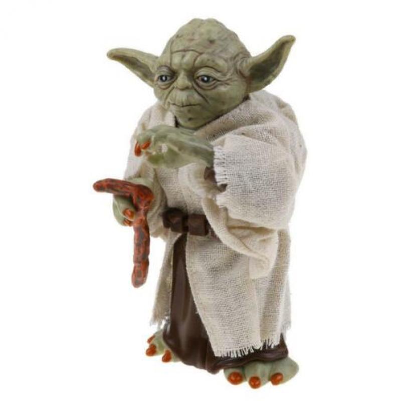 Yoda actiefiguur beeltje pop Star Wars nieuwstaat