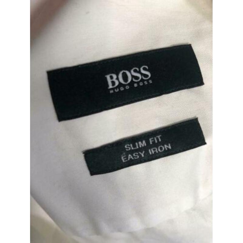 Hugo boss overhemd wit maat 43