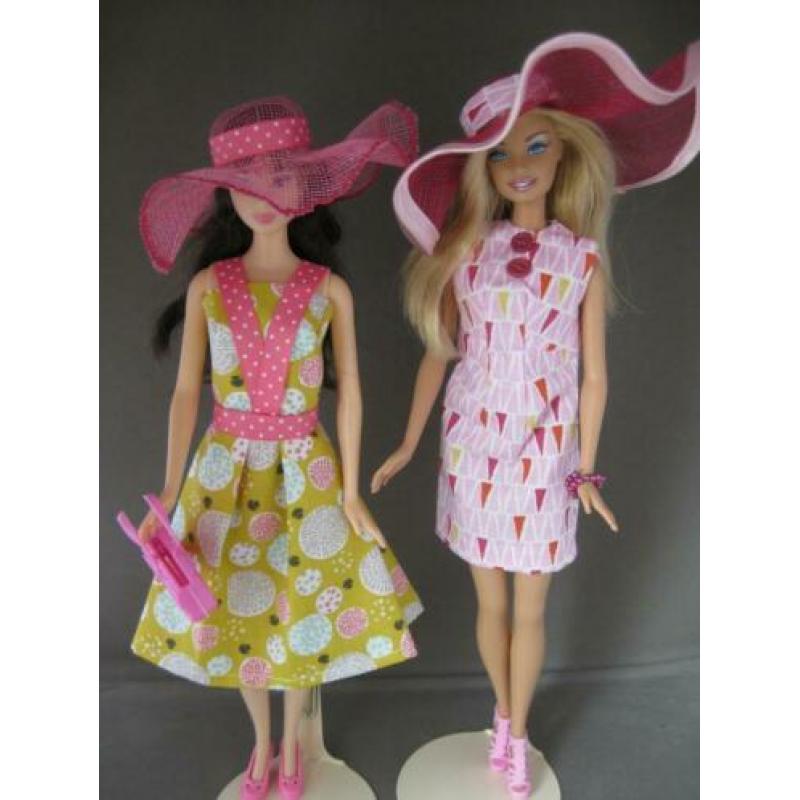 Barbie kleding / Kleertjes Pink Ladies