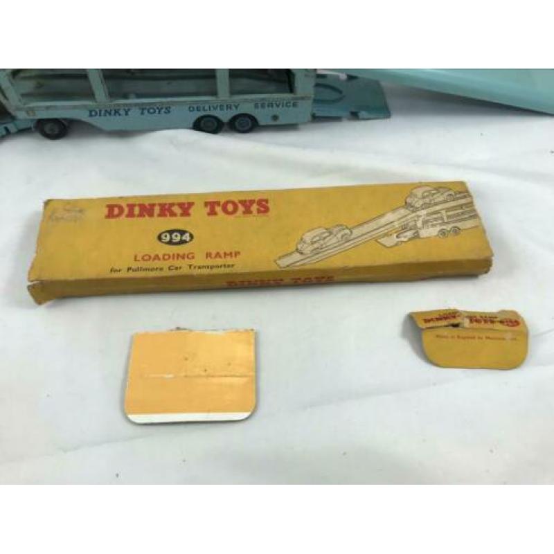 Dinky toys Bedford car transporter met loading ramp 1:43