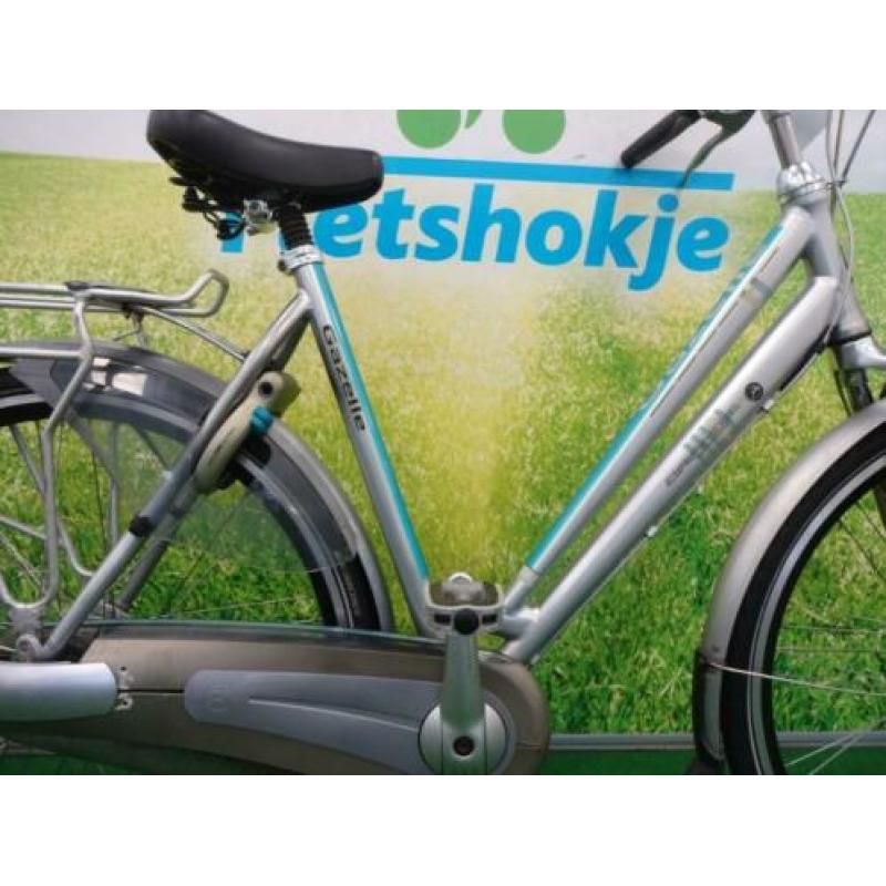 Fietshokje Amersfoort: Gazelle Orange damesfiets N8 H57