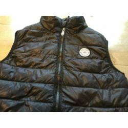 Bodywarmer jas nieuw donkerblauw 146 152 lichtgewicht