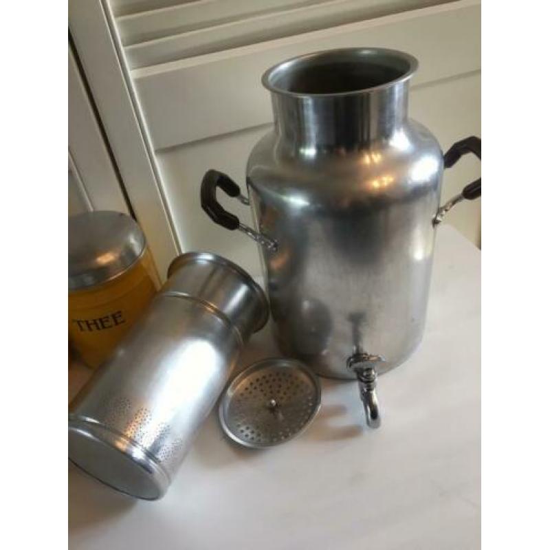 Vintage koffie thee drankdispencer perculator 5 L MOGGIES