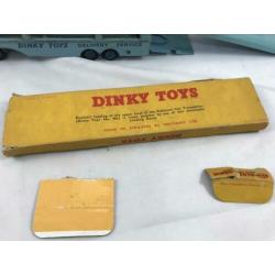 Dinky toys Bedford car transporter met loading ramp 1:43