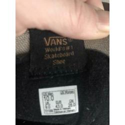 Leren vans maat 43