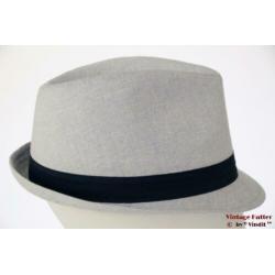 Gleufhoed Trilby Hawkins licht blauw katoen 58, 59 en 60 new