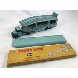 Dinky toys Bedford car transporter met loading ramp 1:43