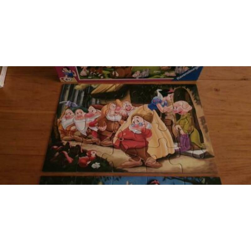 Ravensburger puzzels van Disney Sneeuwwitje en zeven dwergen