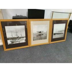 Uitverkoop! 3 Frank Beken prints met Barth lijsten!