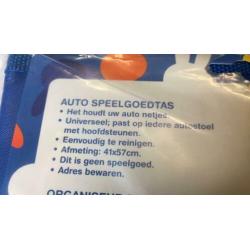 NIEUW Nijntje auto speelgoedtas/ opbergzak autostoel