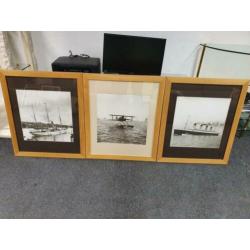 Uitverkoop! 3 Frank Beken prints met Barth lijsten!