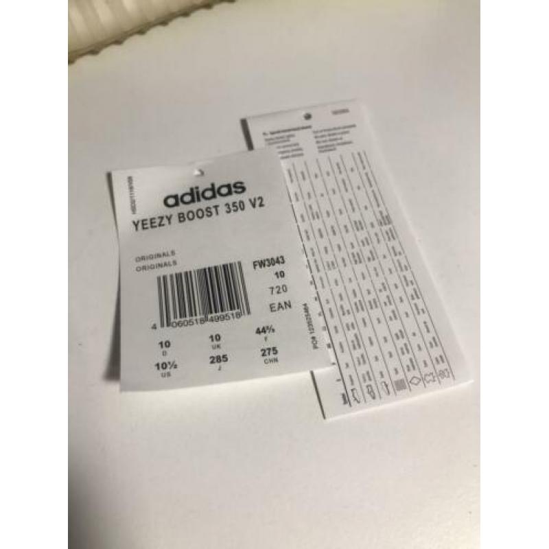 Adidas Yeezy boost 350 cloud white US10/5/EU44