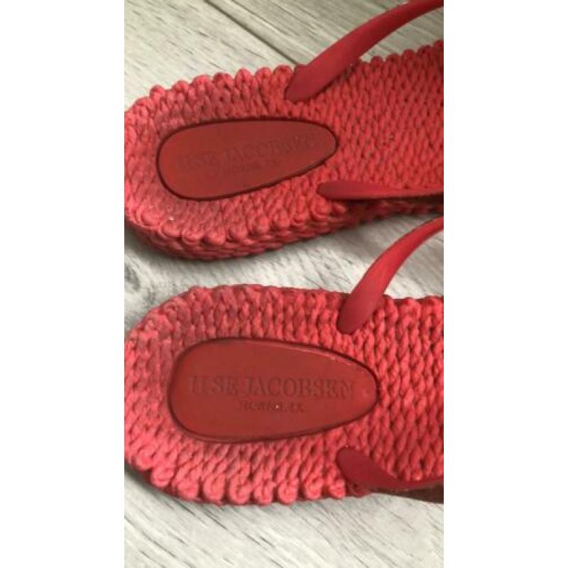 Ilse Jacobsen slippers rood maat 38