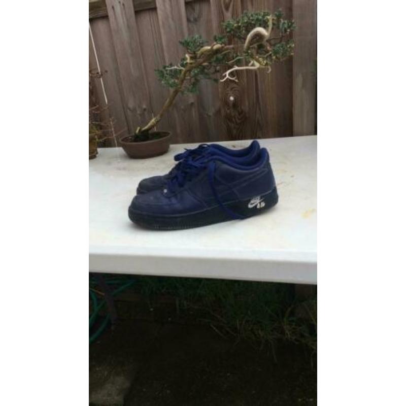 Nike Air Force 1 Low blauw maat 37,5