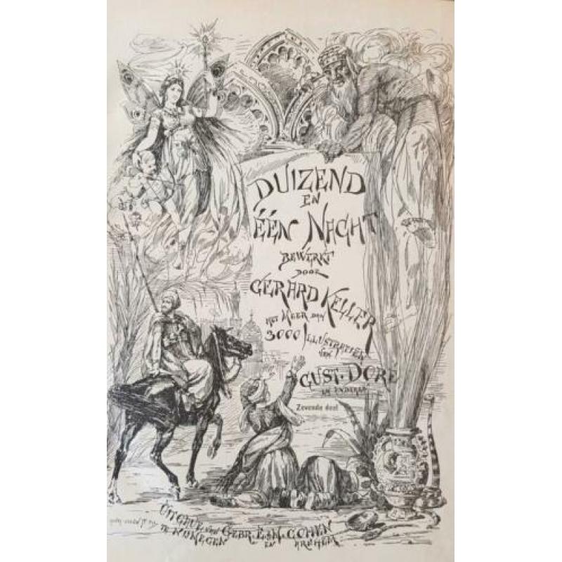 Gustave Doré - Volledige vertellingen van 1001 nacht | 1889