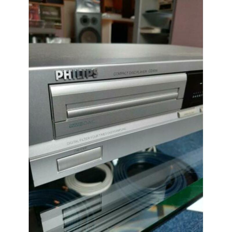 Philips CD614 cd speler zilver aangeboden