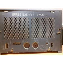 Oude radio ERRES KY465 bj. 1946