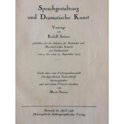 Sprachgesttung und dramatische kunst