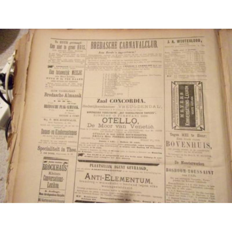 1889 Bredasche Courant, Arrondissements Nieuws- en