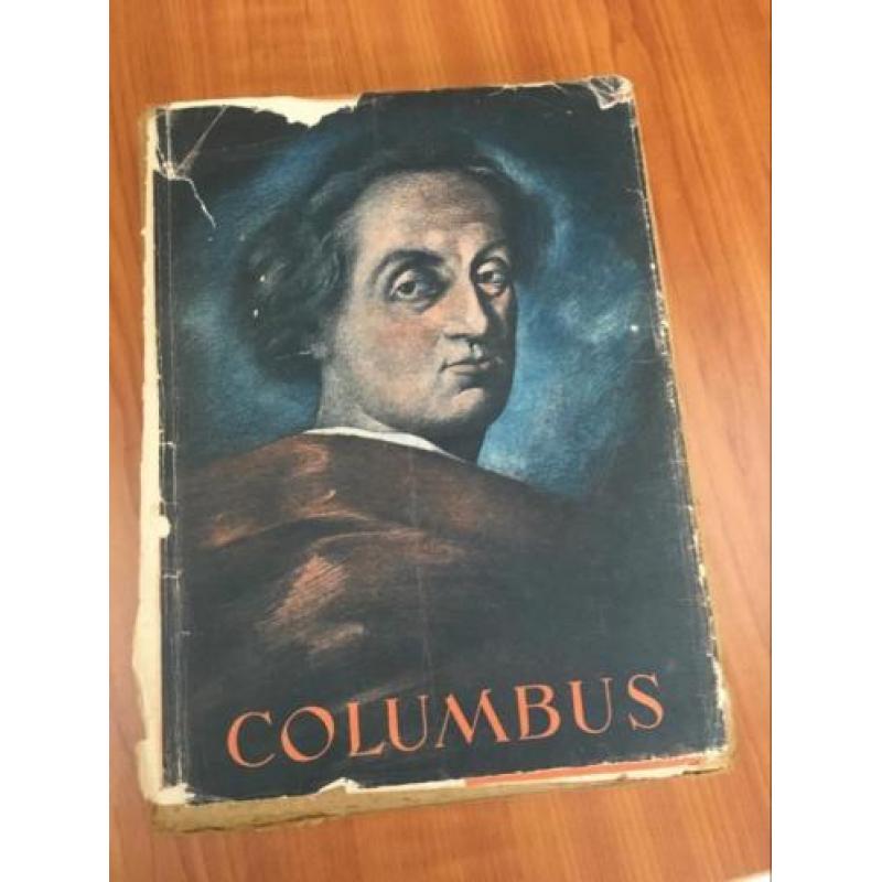 Oud boek Christoffel Columbus