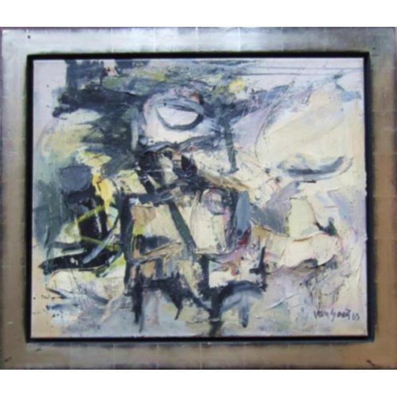 ==abstract werk uit 1963===Pierre van SOEST 1930-2001===