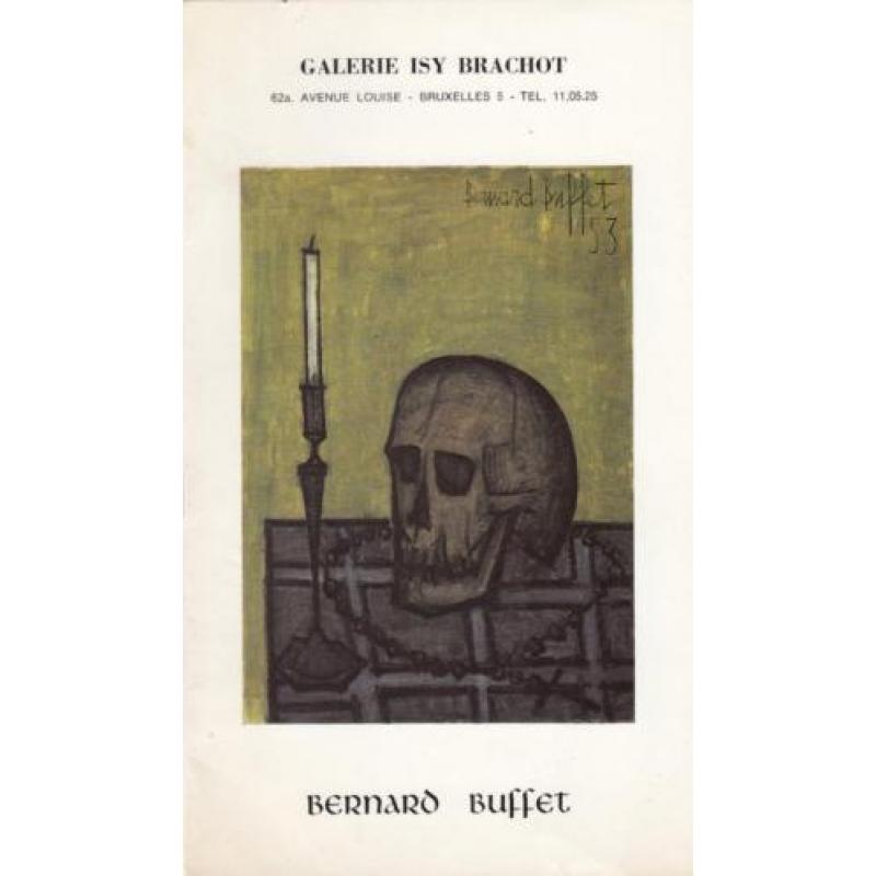 Bernard Buffet catalogus Isy Brachot 1969 & vintage persfoto