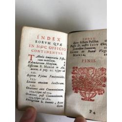 1680, Officium Beatae Mariae Virginis