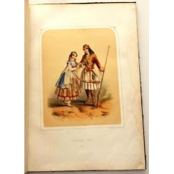 Les Nations: costumes de tous les pays 1853 20 Chromolitho's