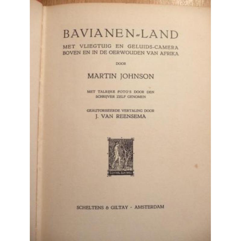 Bavianenland (jaren '30) door Martin Johnson