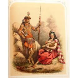 Les Nations: costumes de tous les pays 1853 20 Chromolitho's