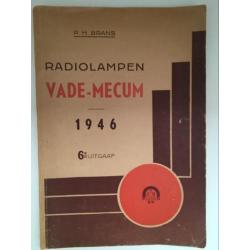 Uniek oud boekje (1946) radiolampen