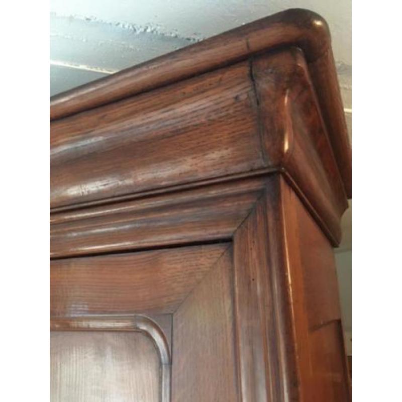 Antieke LOUIS PHILIPPE kast 228 x 150 x 58,