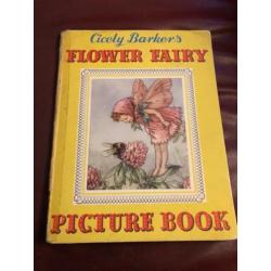 Zeldzame CICELY BARKER'S FLOWER FAIRY PICTURE BOOK