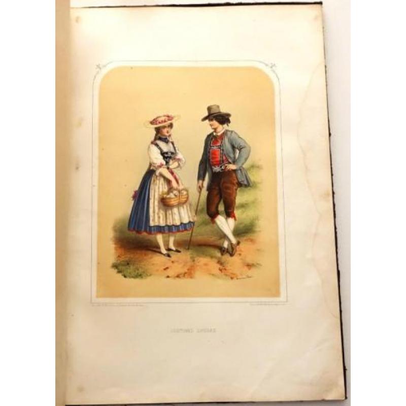 Les Nations: costumes de tous les pays 1853 20 Chromolitho's