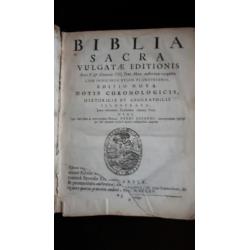 Biblia sacra 1715 Antwerpen Verdussen