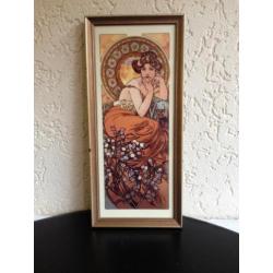 Topaz, Precious Stones serie - Goebel - Alphonse Mucha